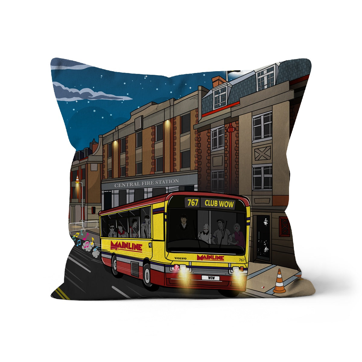 Wow Bus Cushion