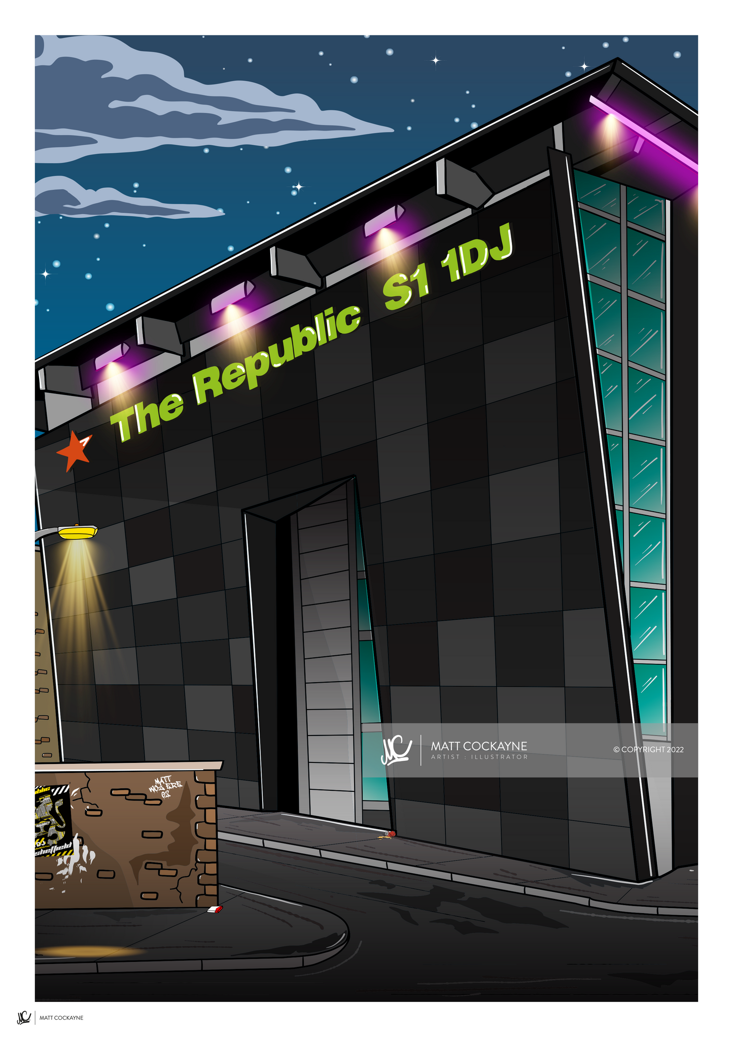 REPUBLIC - It will always be with you - Sheffield Prints - Wall Art - Poster - Print - Canvas - Illustration