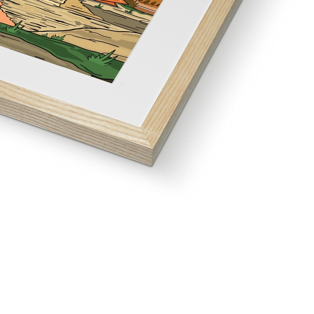 Bamford Edge - Into the sunset Framed & Mounted Print