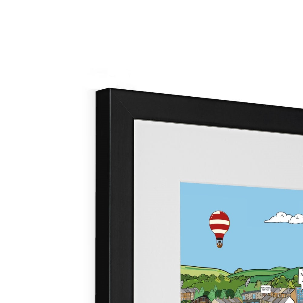 The Sheffield Scene Framed & Mounted Print