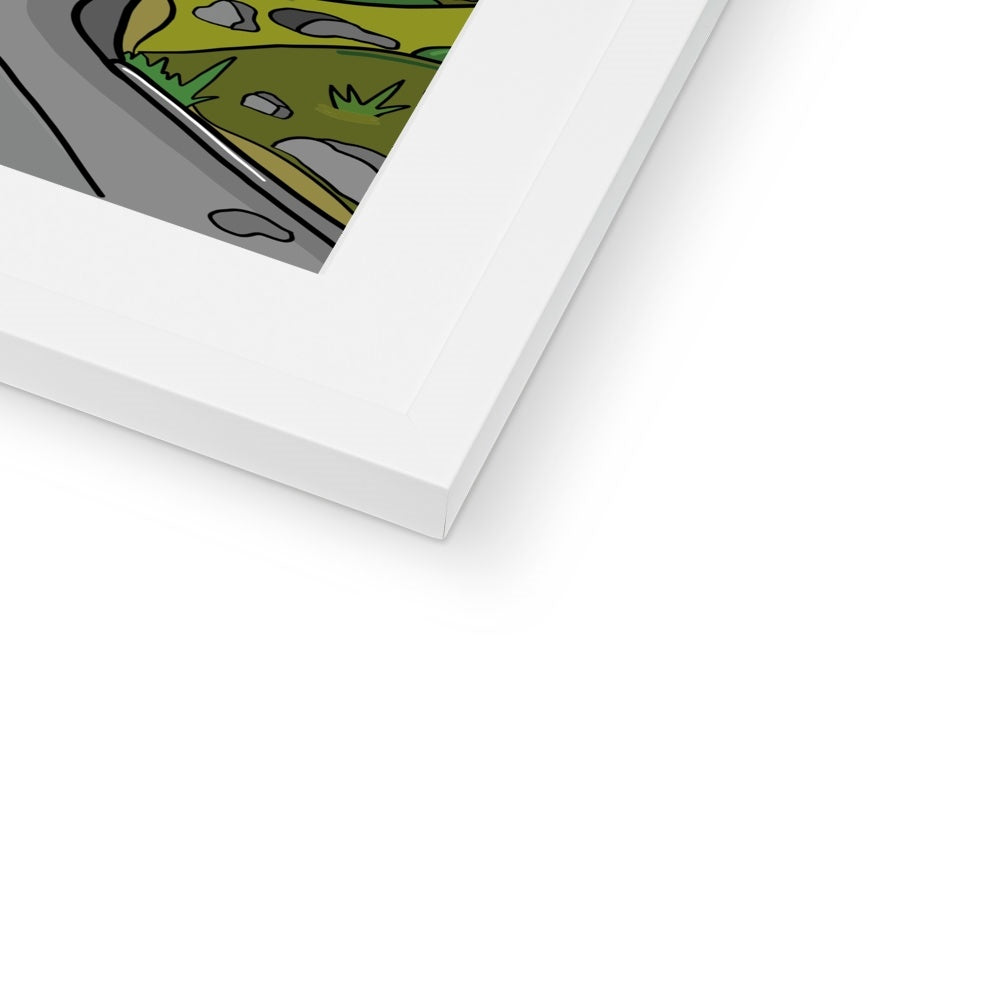 Winnats Pass Framed & Mounted Print