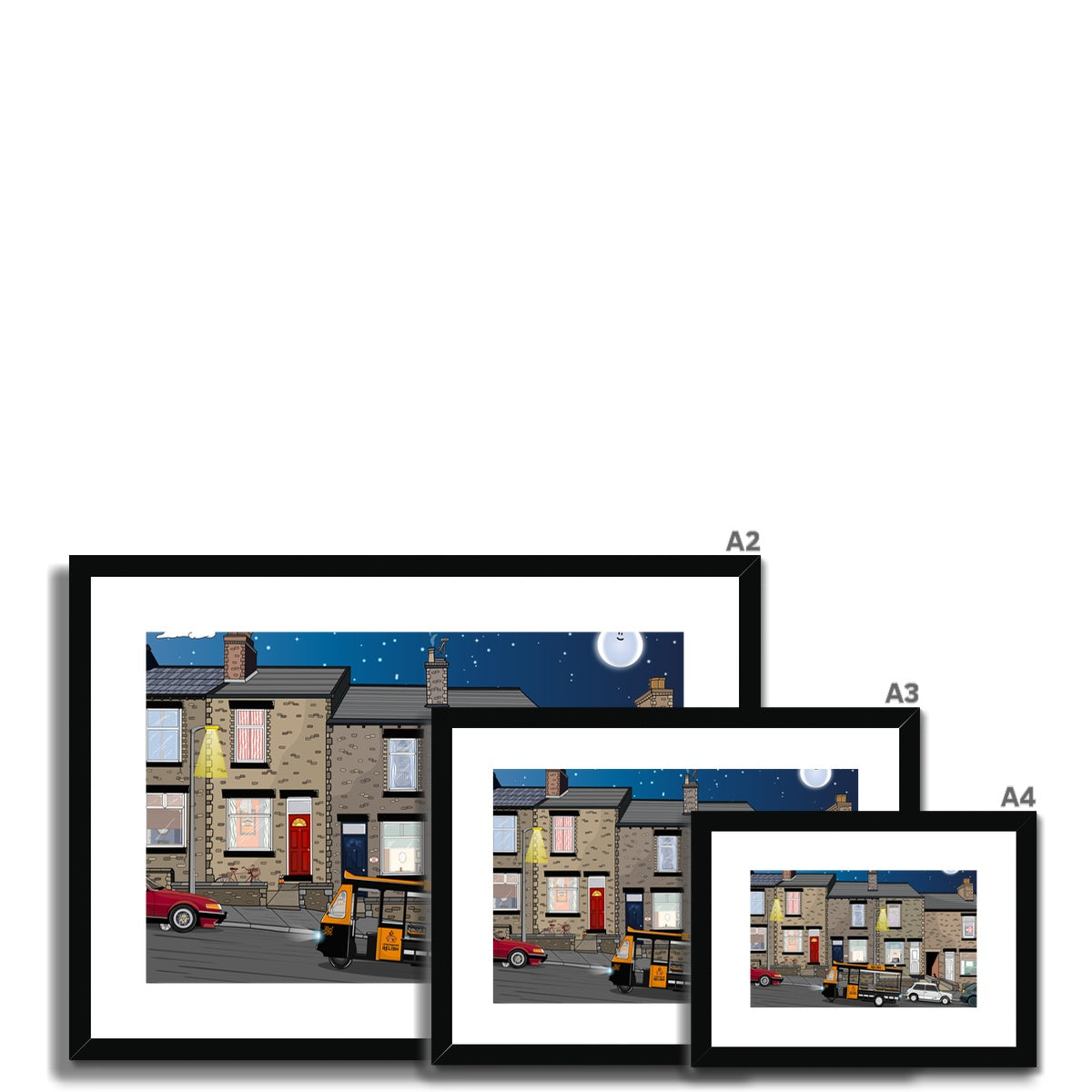 Fuelling Sheff Framed & Mounted Print