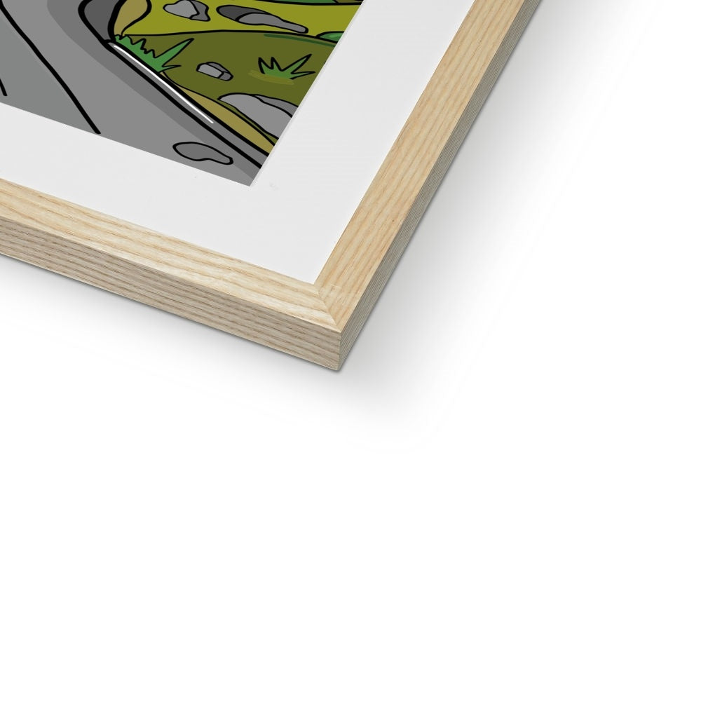 Winnats Pass Framed & Mounted Print
