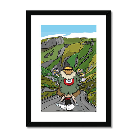 Winnats Pass Framed & Mounted Print