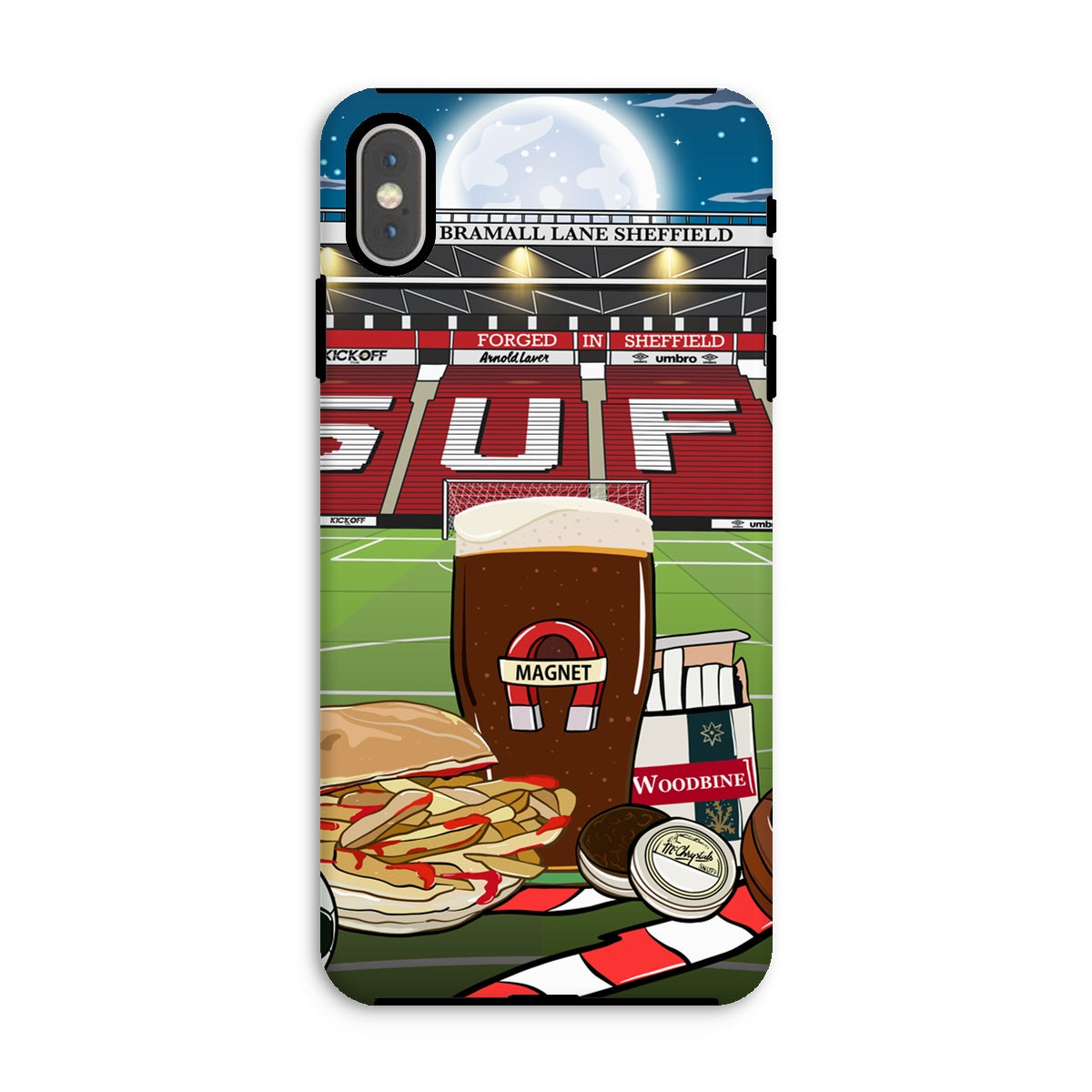 SUFC - Like a night out in Sheffield Tough Phone Case