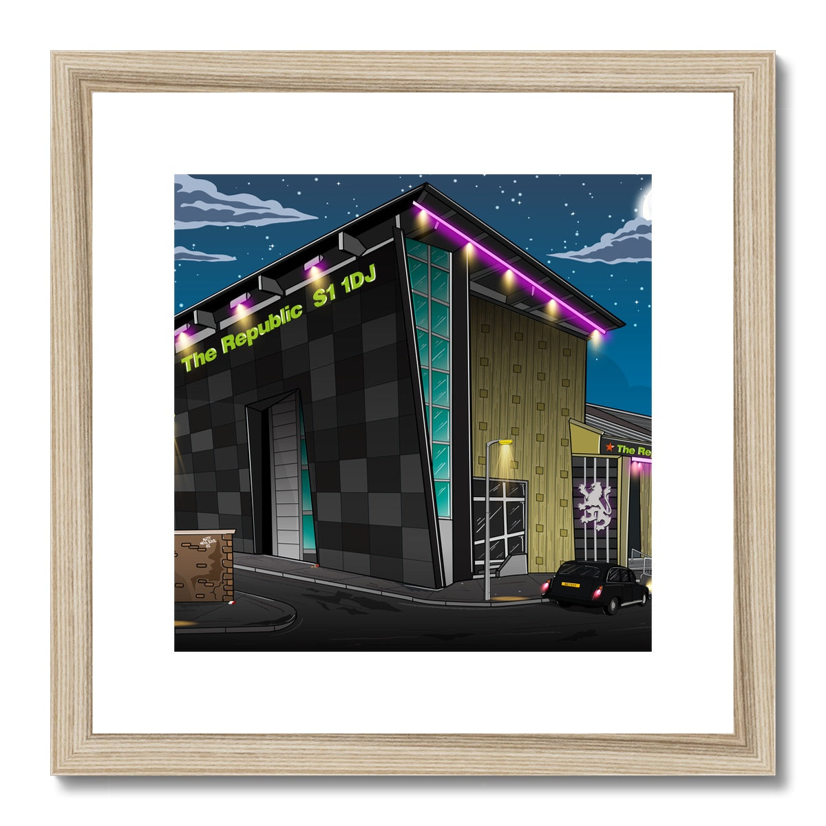 Republic - Gatecrasher S1 1DJ Framed & Mounted Print