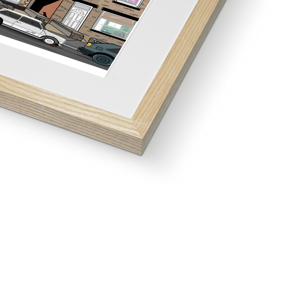 Fuelling Sheff Framed & Mounted Print