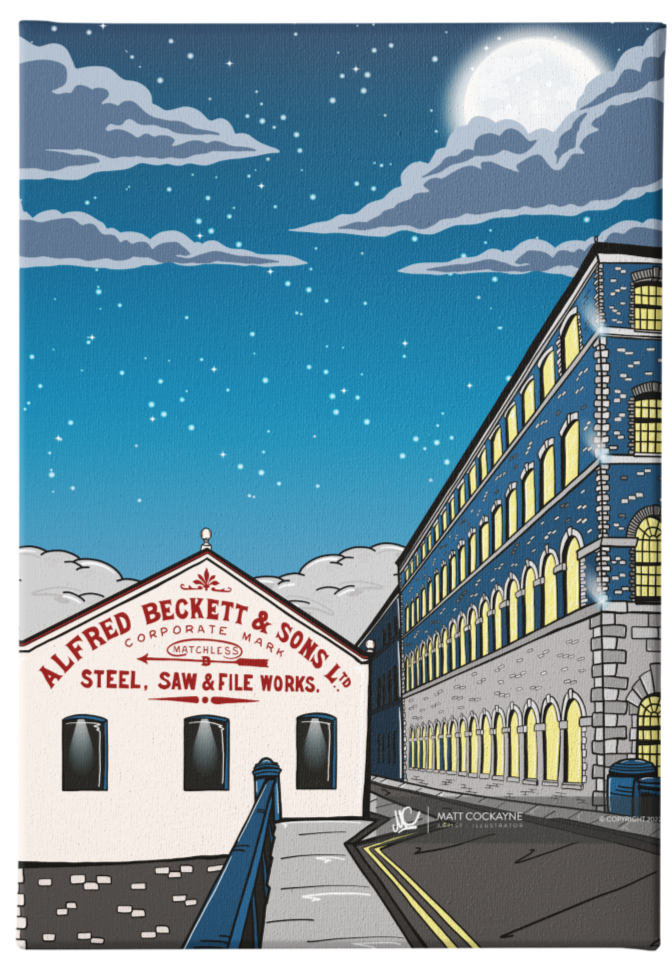 BROOKLYN WORKS - Sheffield Prints - Wall Art - Poster - Print - Canvas - Illustration