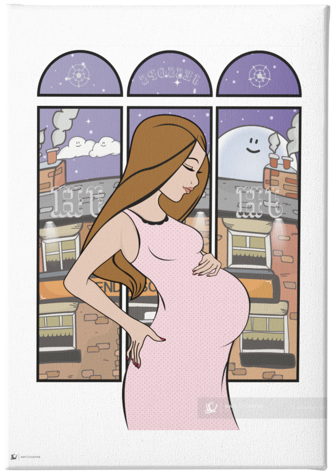 HENDOS - BORN IN SHEFF - Sheffield Prints - Wall Art - Poster - Print - Canvas - Illustration
