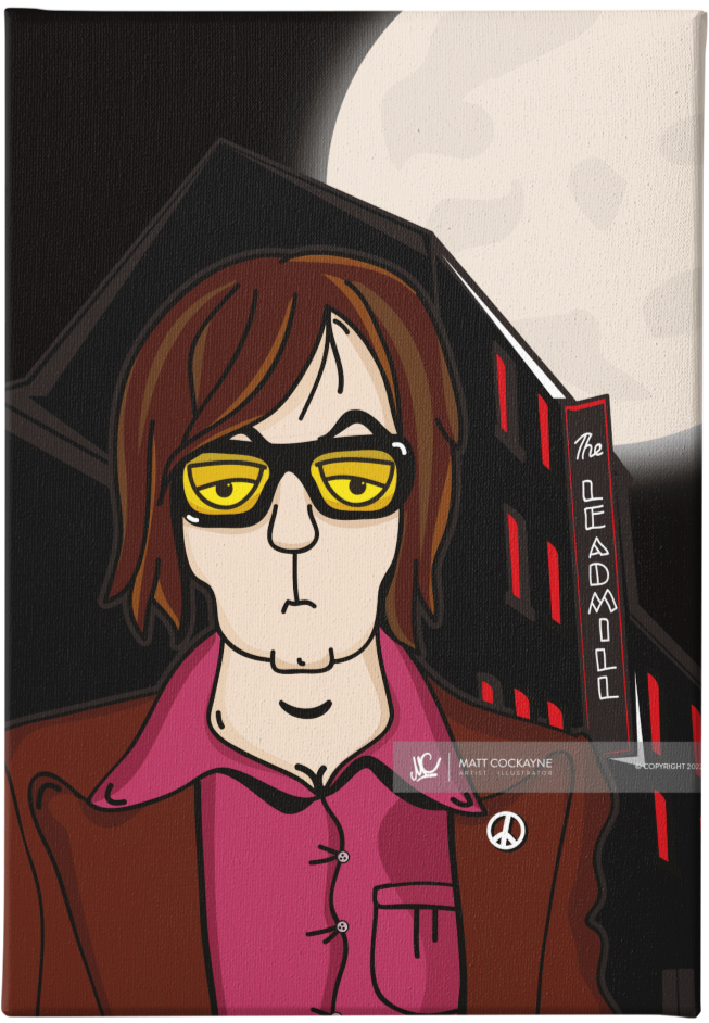 JARVIS COCKER - Sheffield Prints - Wall Art - Poster - Print - Canvas - Illustration