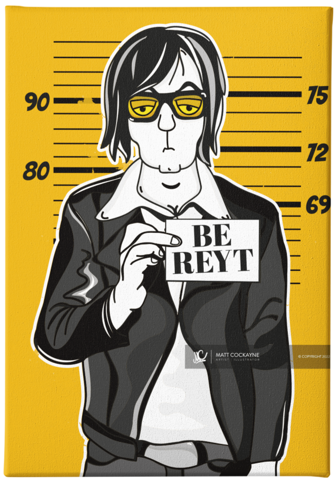 MUGICIANS JARVIS COCKER - Sheffield Prints - Wall Art - Poster - Print - Canvas - Illustration
