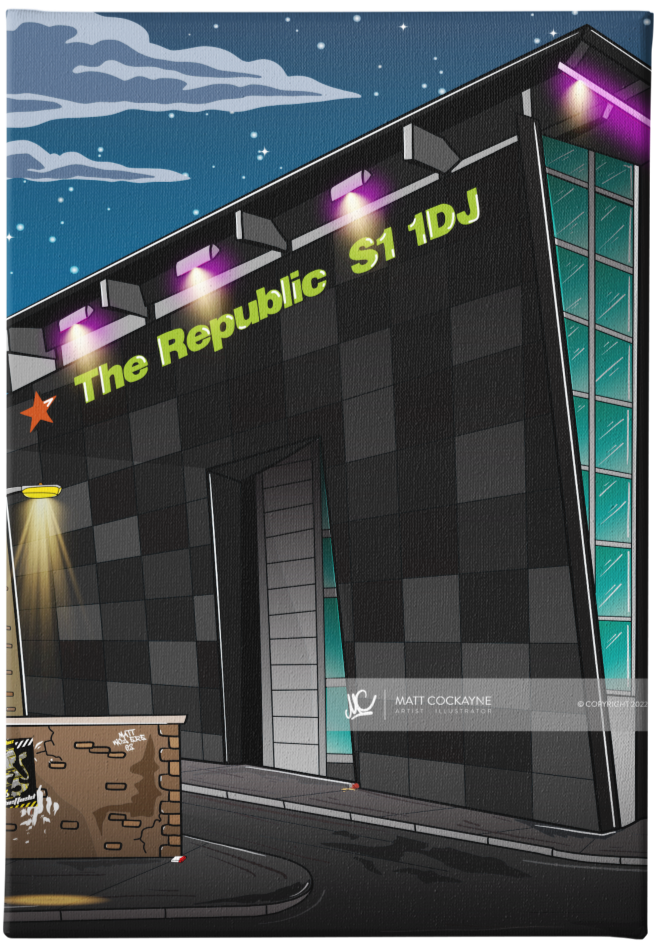 REPUBLIC - It will always be with you - Sheffield Prints - Wall Art - Poster - Print - Canvas - Illustration