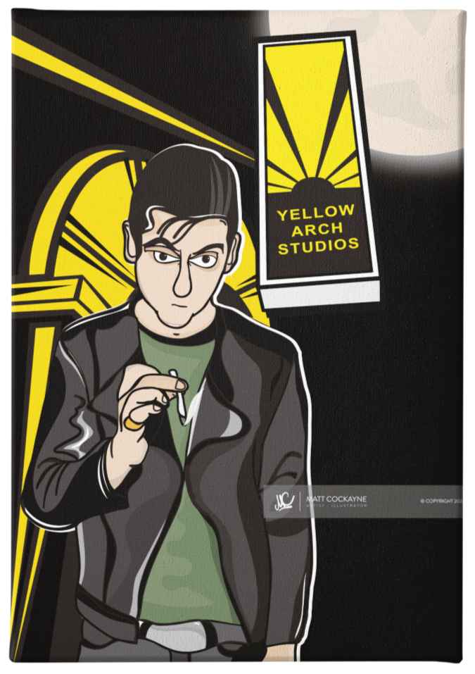 ALEX TURNER - Sheffield Prints - Wall Art - Poster - Print - Canvas - Illustration