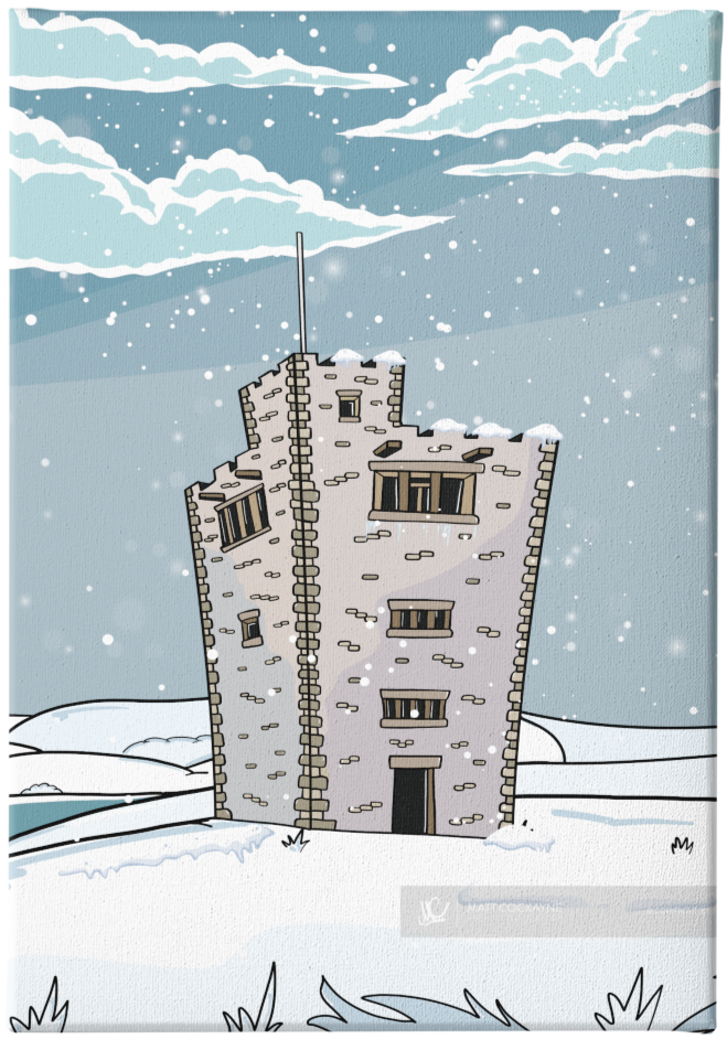 BOOTS FOLLY - Peak District Prints - Wall Art - Poster - Print - Canvas - Illustration