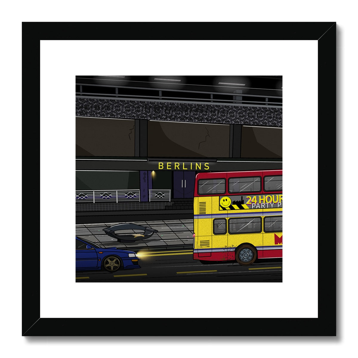 Berlins Framed & Mounted Print