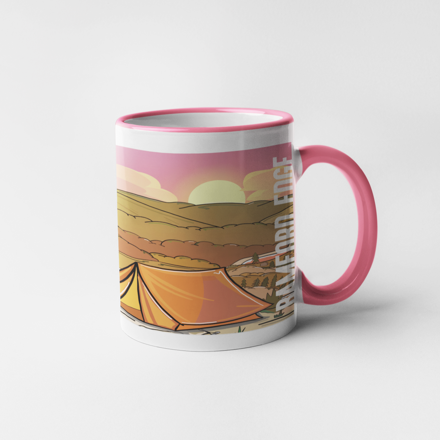 BAMFORD EDGE - Mug - Peak District Art collection