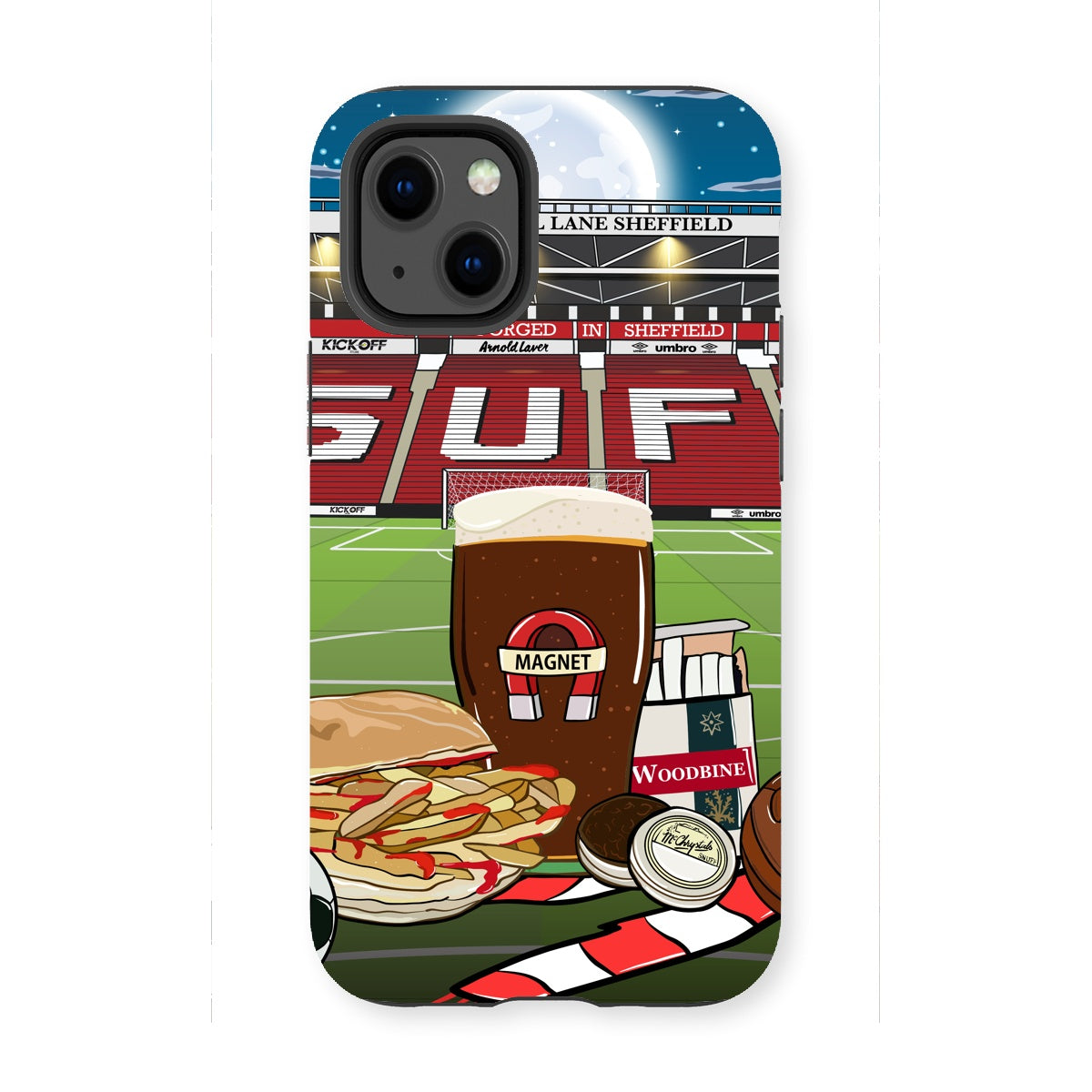 SUFC - Like a night out in Sheffield Tough Phone Case