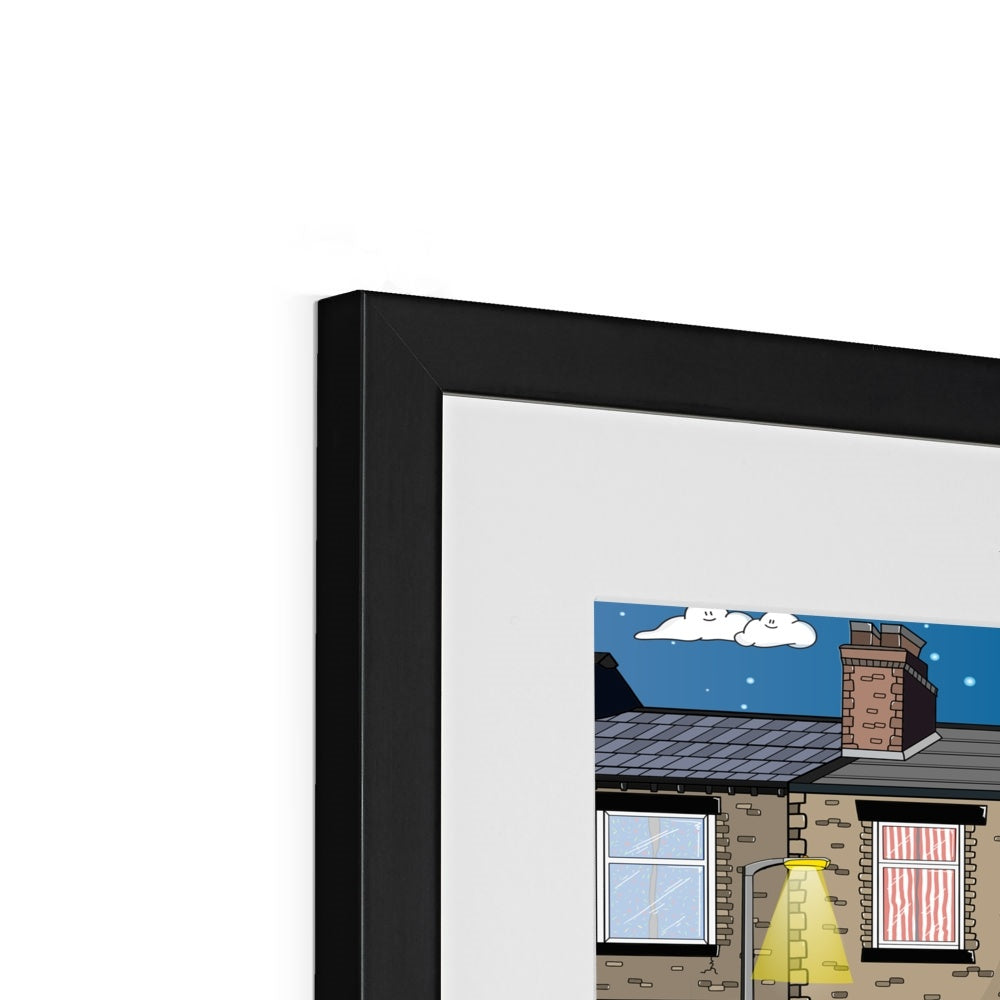 Fuelling Sheff Framed & Mounted Print