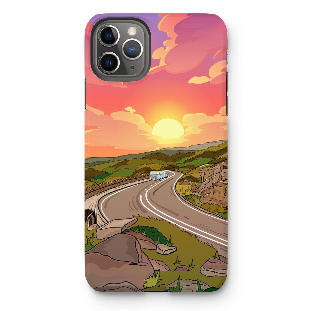 Surprise View - Into the sunset Tough Phone Case