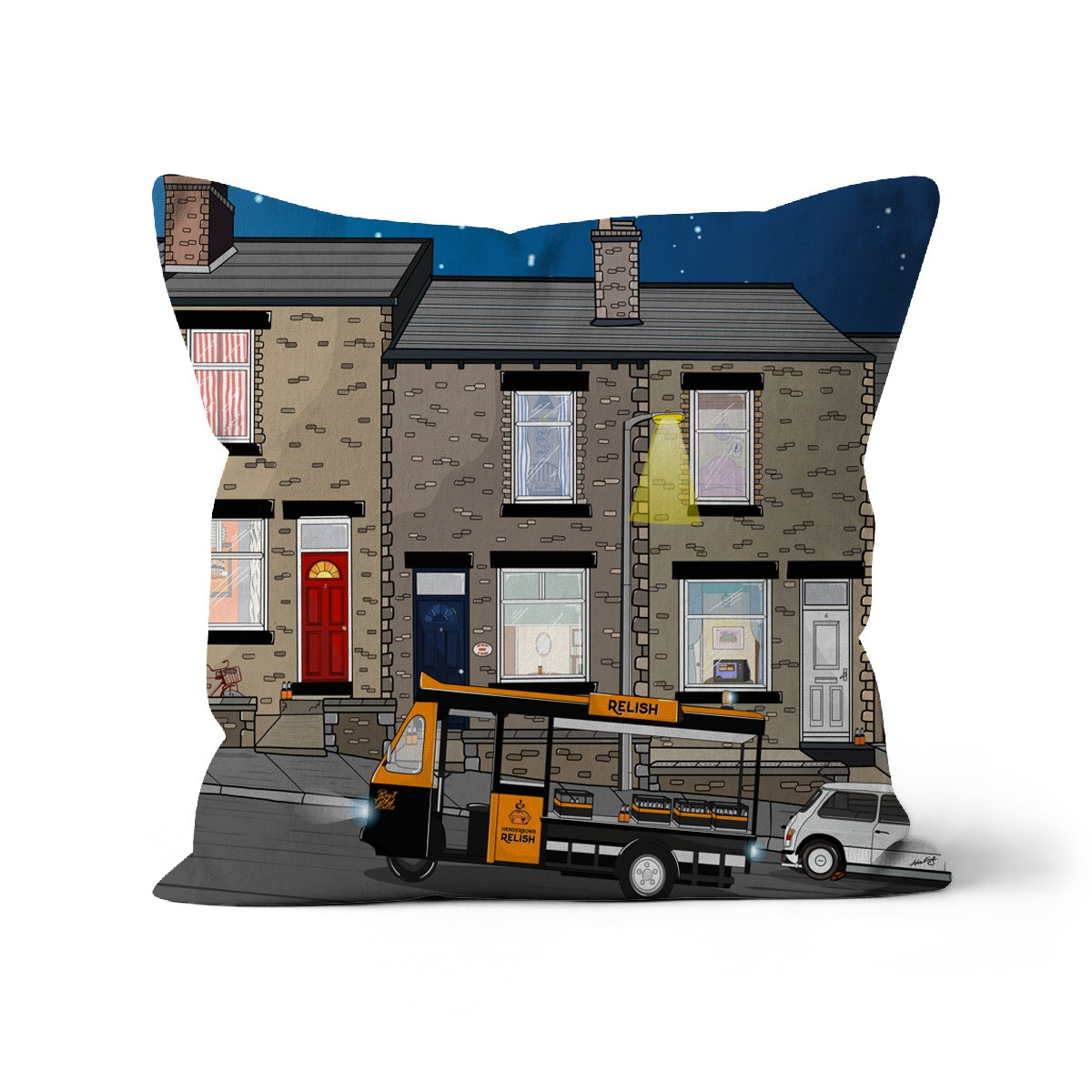 Fuelling Sheff Cushion