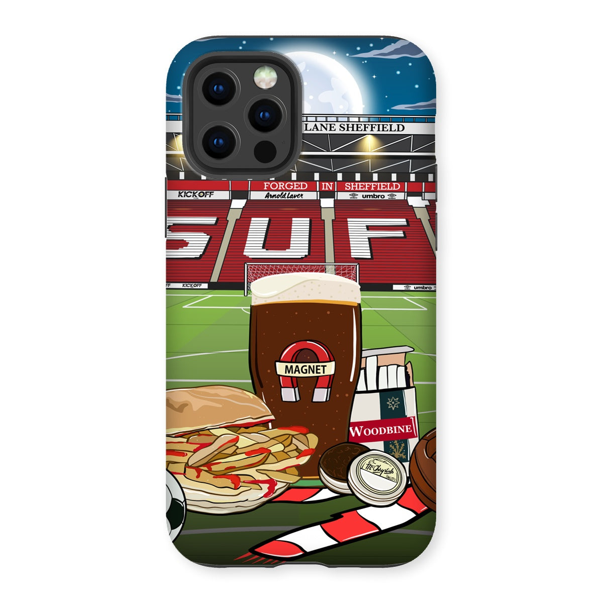 SUFC - Like a night out in Sheffield Tough Phone Case