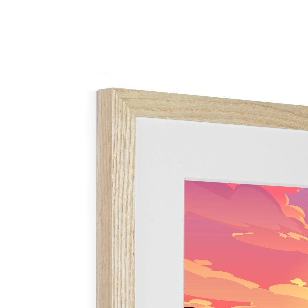 Bamford Edge - Into the sunset Framed & Mounted Print