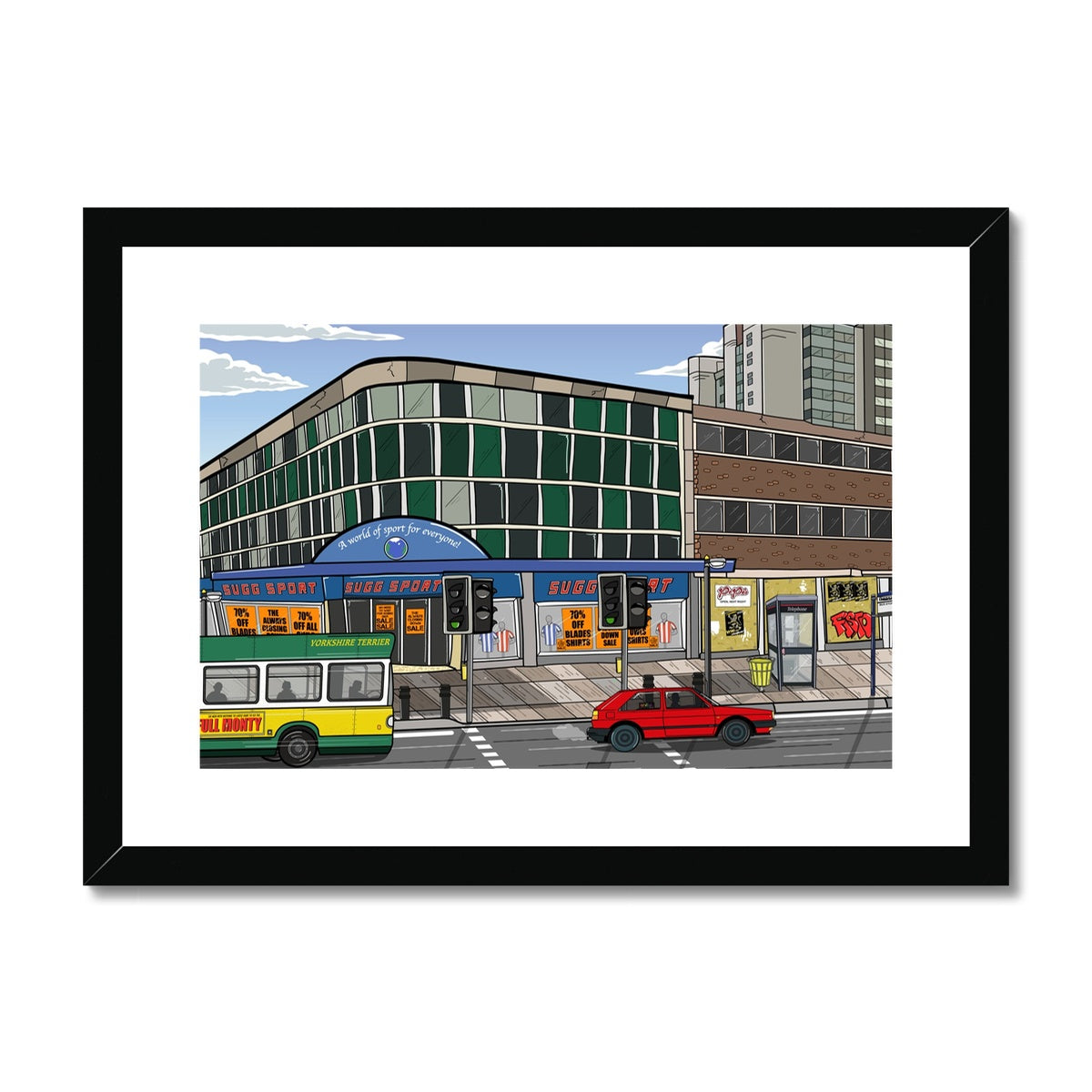 Sugg Sports Framed & Mounted Print