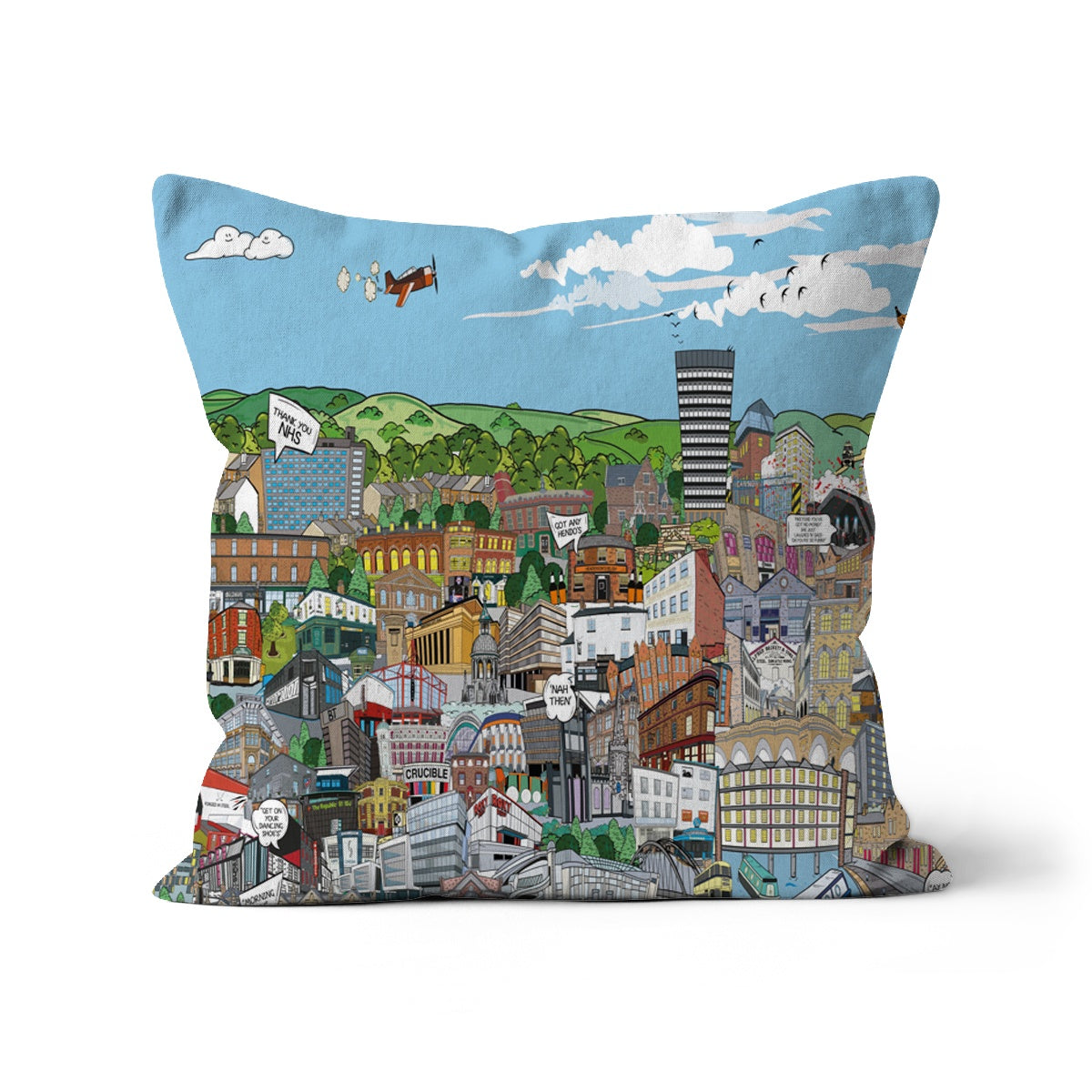 The Sheffield Scene Cushion