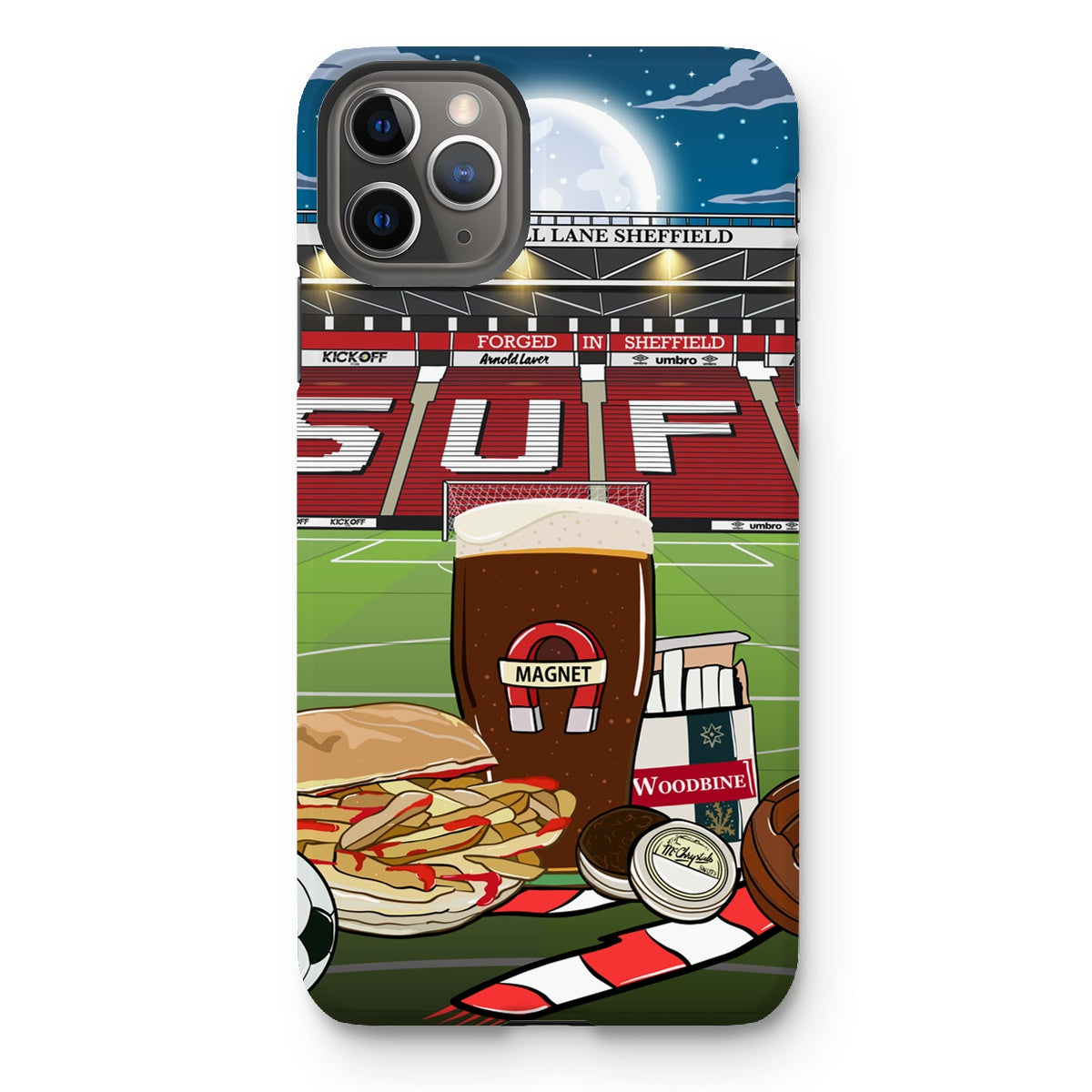 SUFC - Like a night out in Sheffield Tough Phone Case