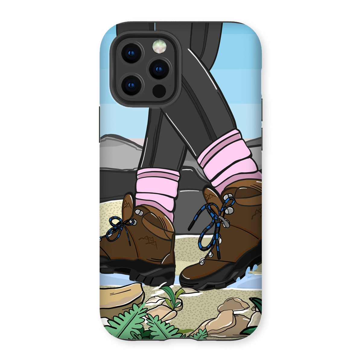 A Hike in the Peaks Tough Phone Case