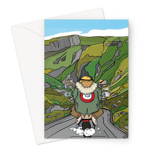 Winnats Pass Greeting Card