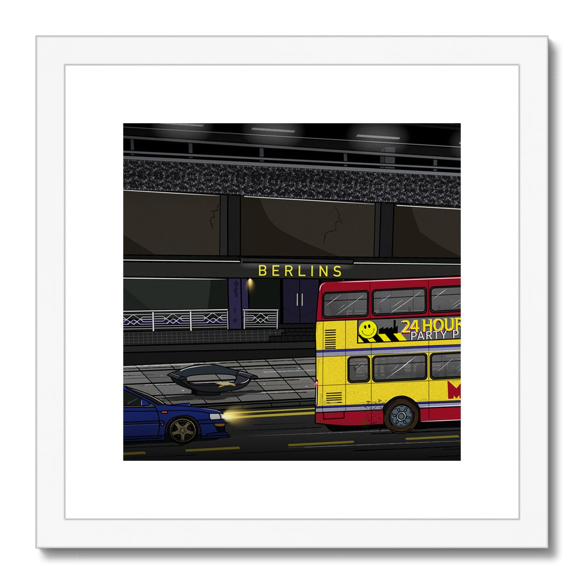 Berlins Framed & Mounted Print