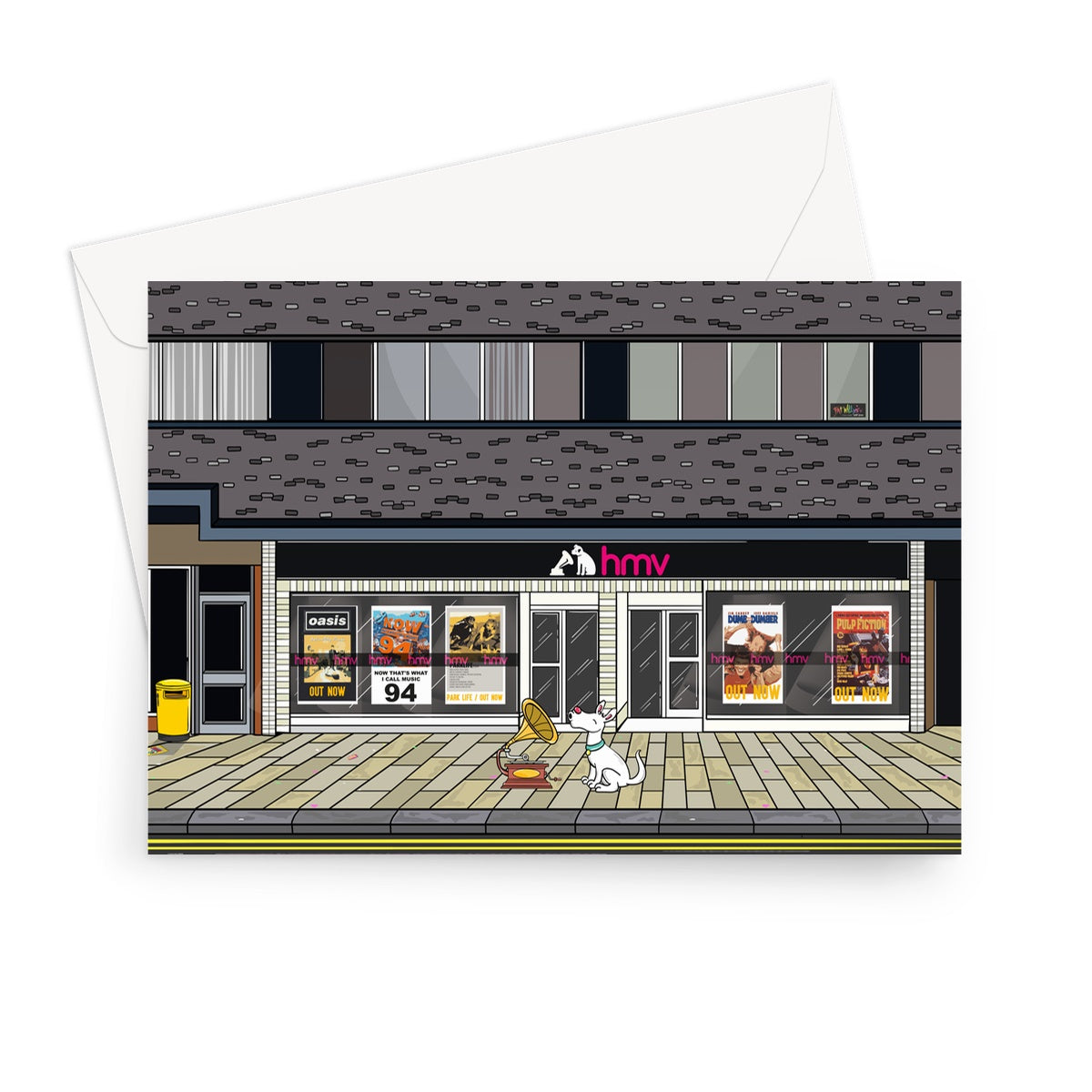 HMV Greeting Card