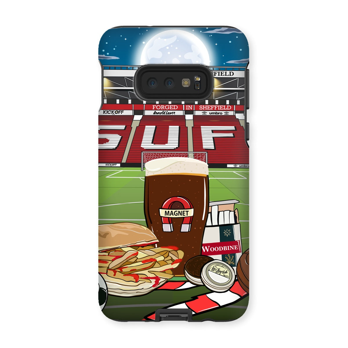 SUFC - Like a night out in Sheffield Tough Phone Case