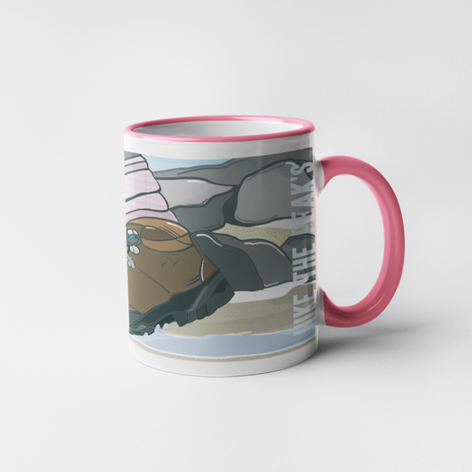 HIKES IN THE PEAKS - Mug - Peak District Art collection