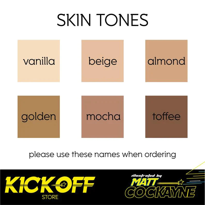 Personalised Sheffield United FC custom Lass TERRACE PRINT - SUFC The Blades, Bramall Lane, Football Gift Art Prints Gifts efl