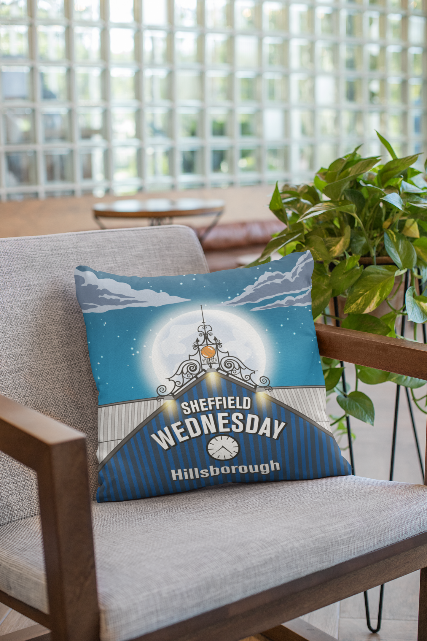 SWFC South Stand - Hillsborough Stadium - Cushion