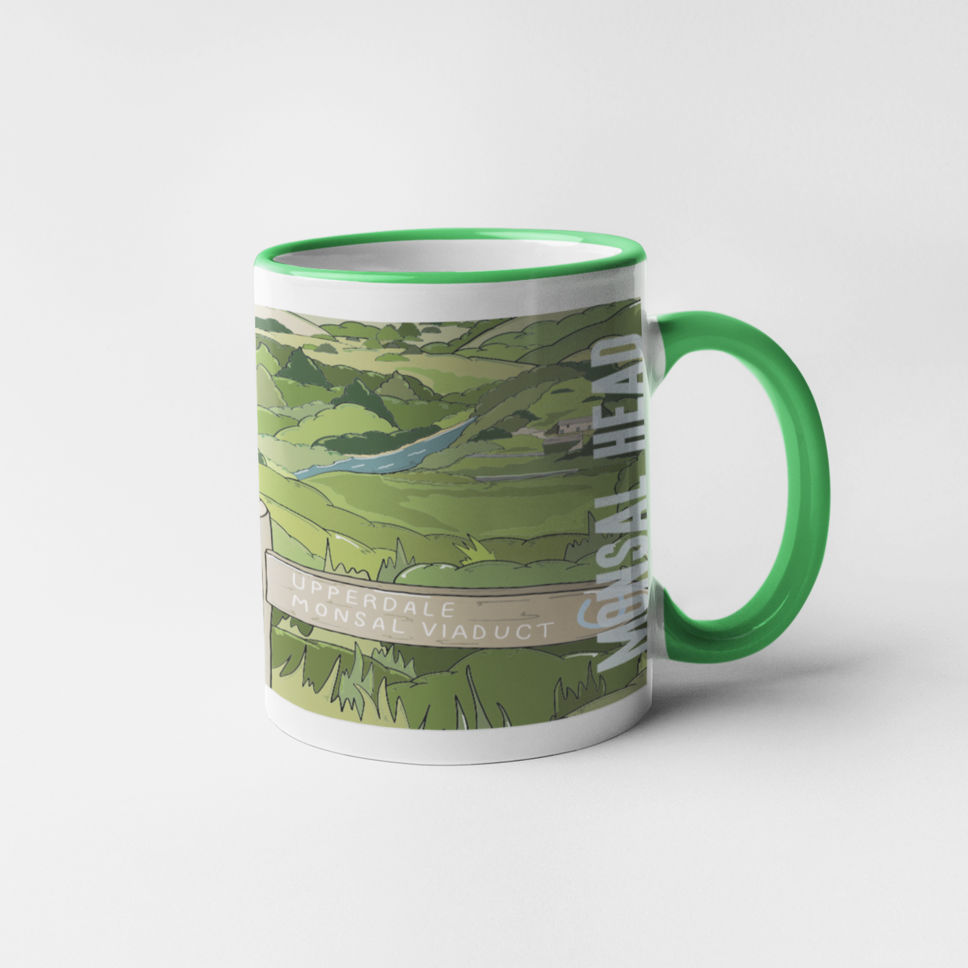 MONSAL HEAD - Mug - Peak District Art collection