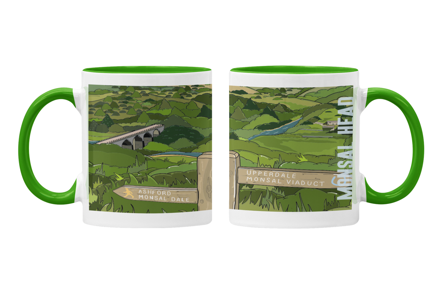 MONSAL HEAD - Mug - Peak District Art collection