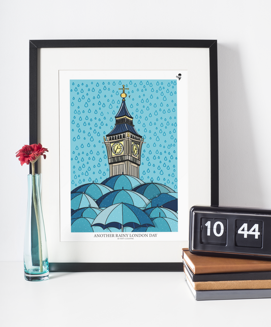 Another rainy London day