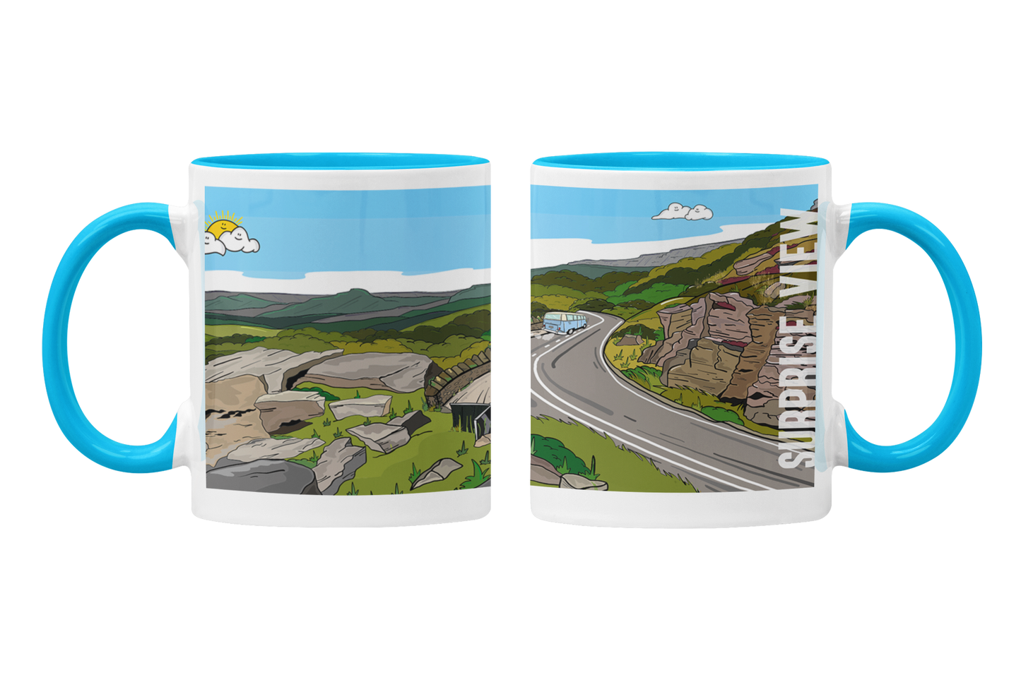 SURPRISE VIEW - Mug - Peak District Art collection