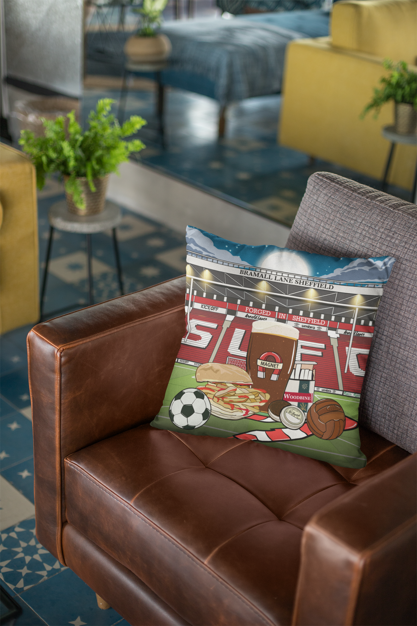 SUFC Like a night out in Sheffield - Cushion