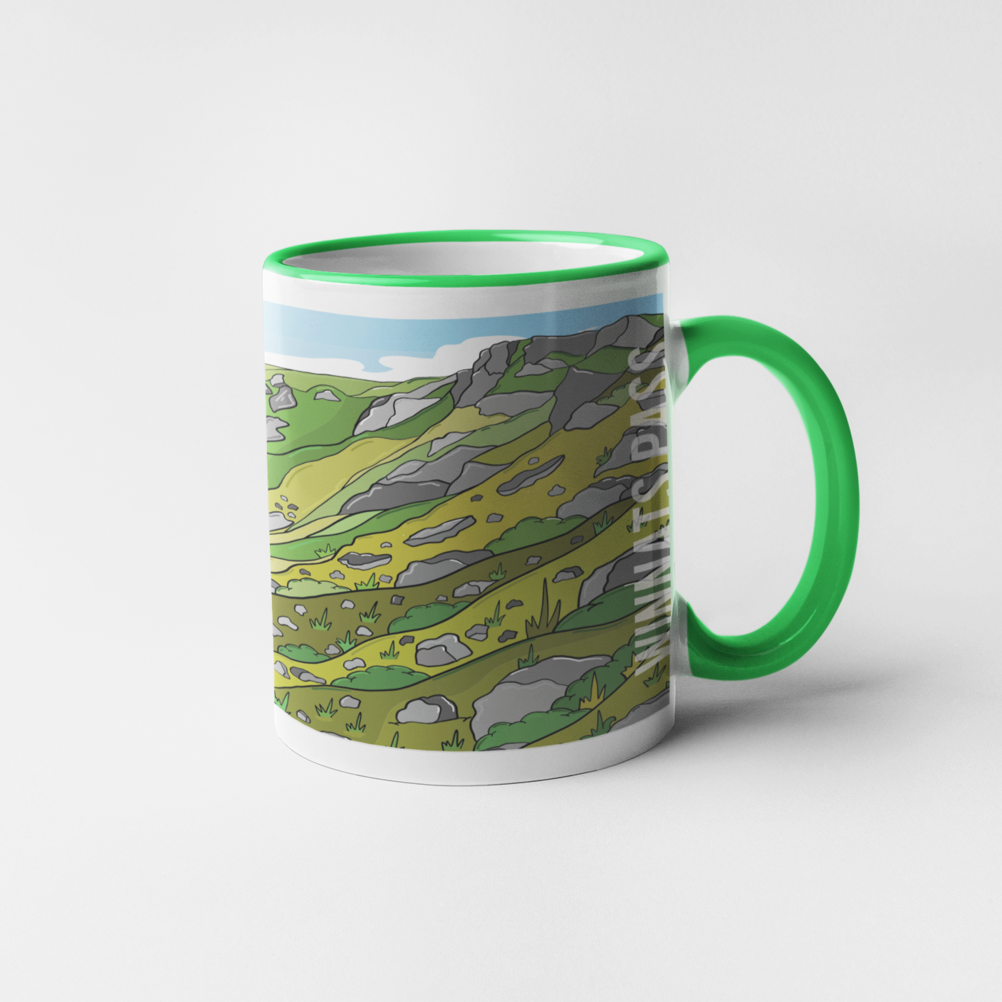 WINNATS PASS Mug - Peak District Art collection