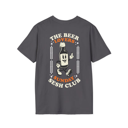 The Beer Lover's Sunday Sesh Club Unisex Softstyle T-Shirt