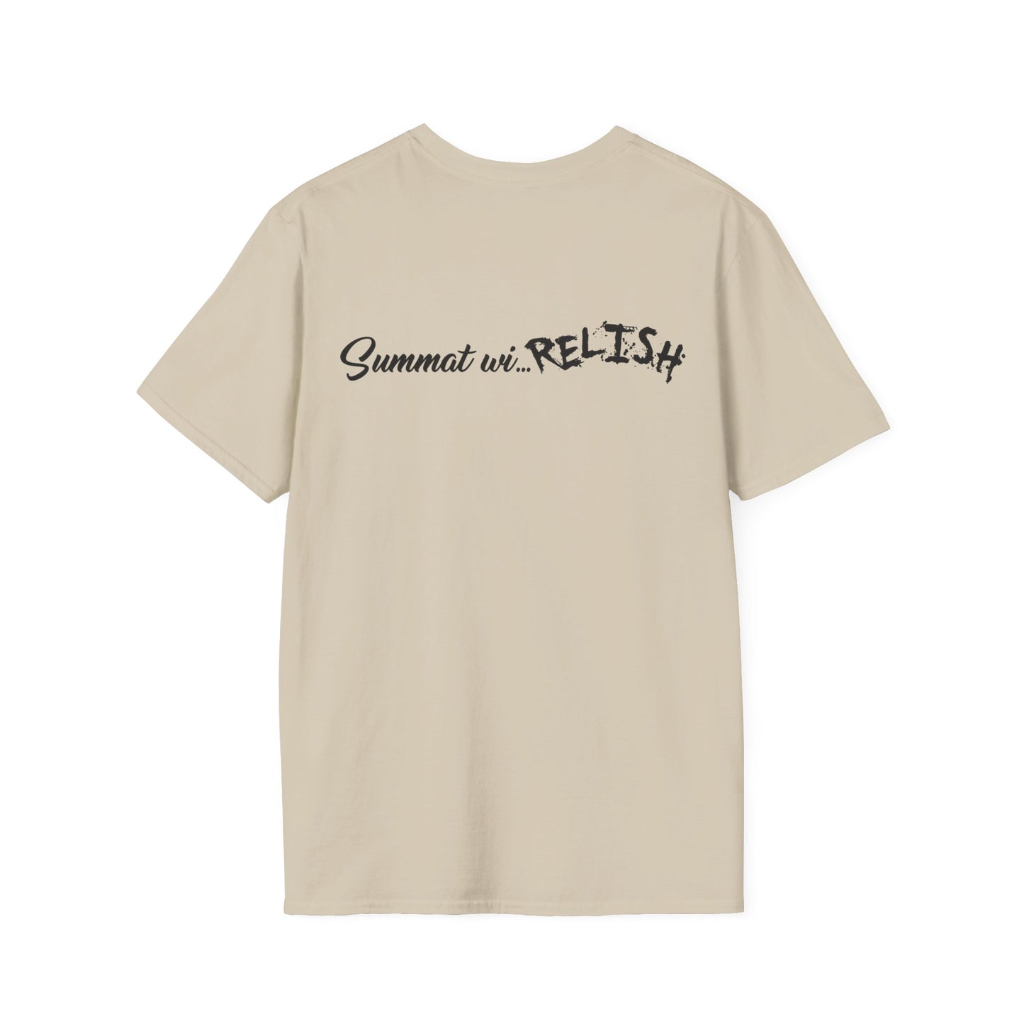 Summat wi Relish Unisex Softstyle T-Shirt