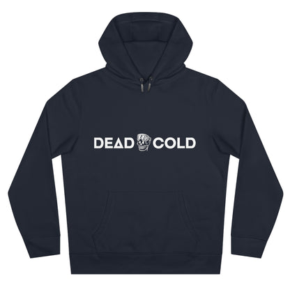 Dead Cold Hoodie — White Boneflake Hooded Sweatshirt