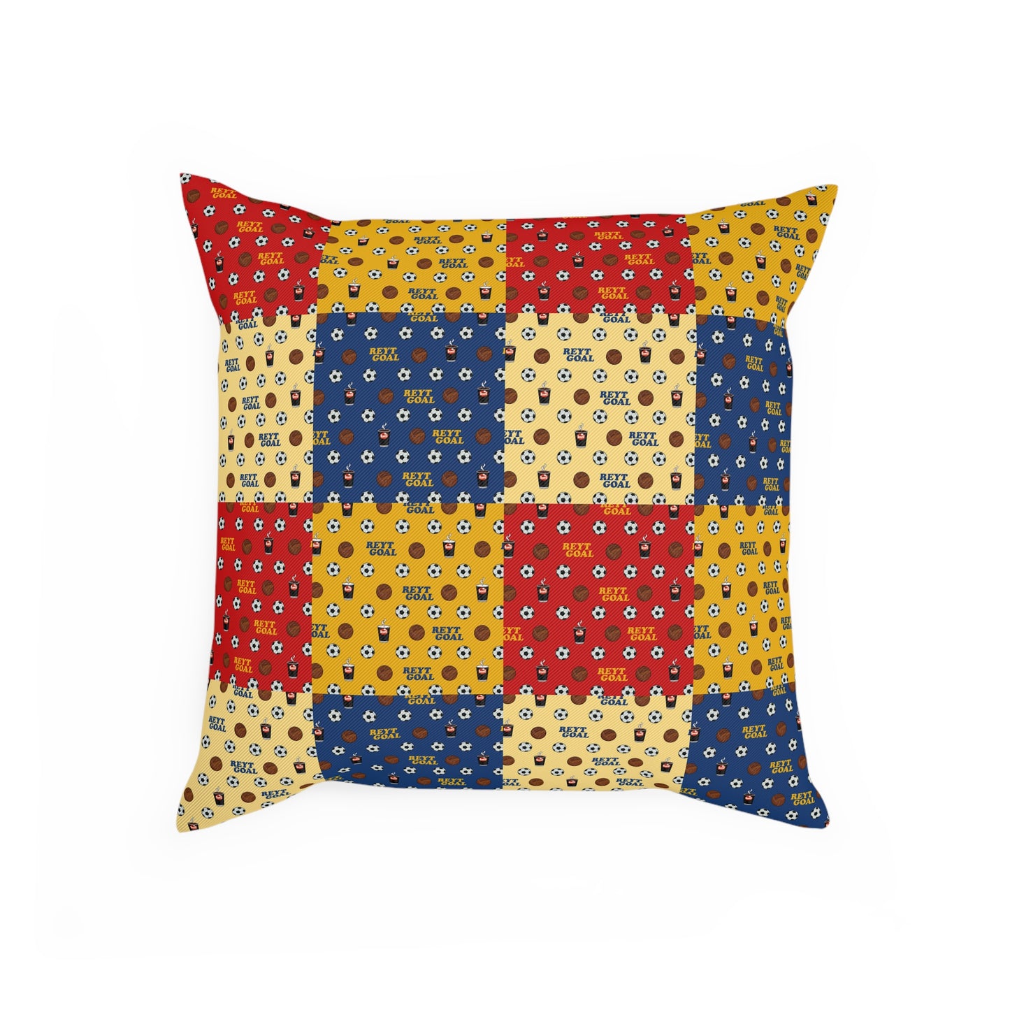 Retro Football Cushion
