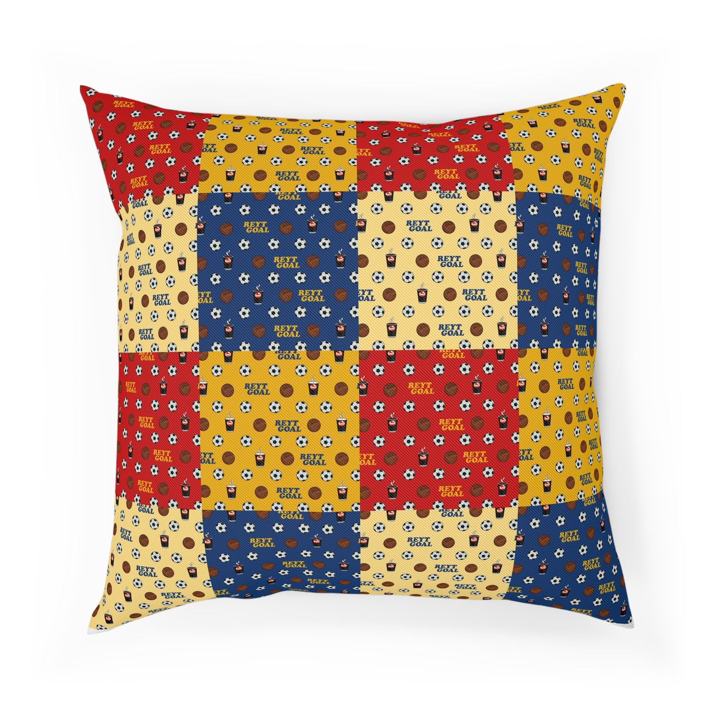 Retro Football Cushion
