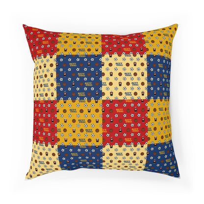 Retro Football Cushion