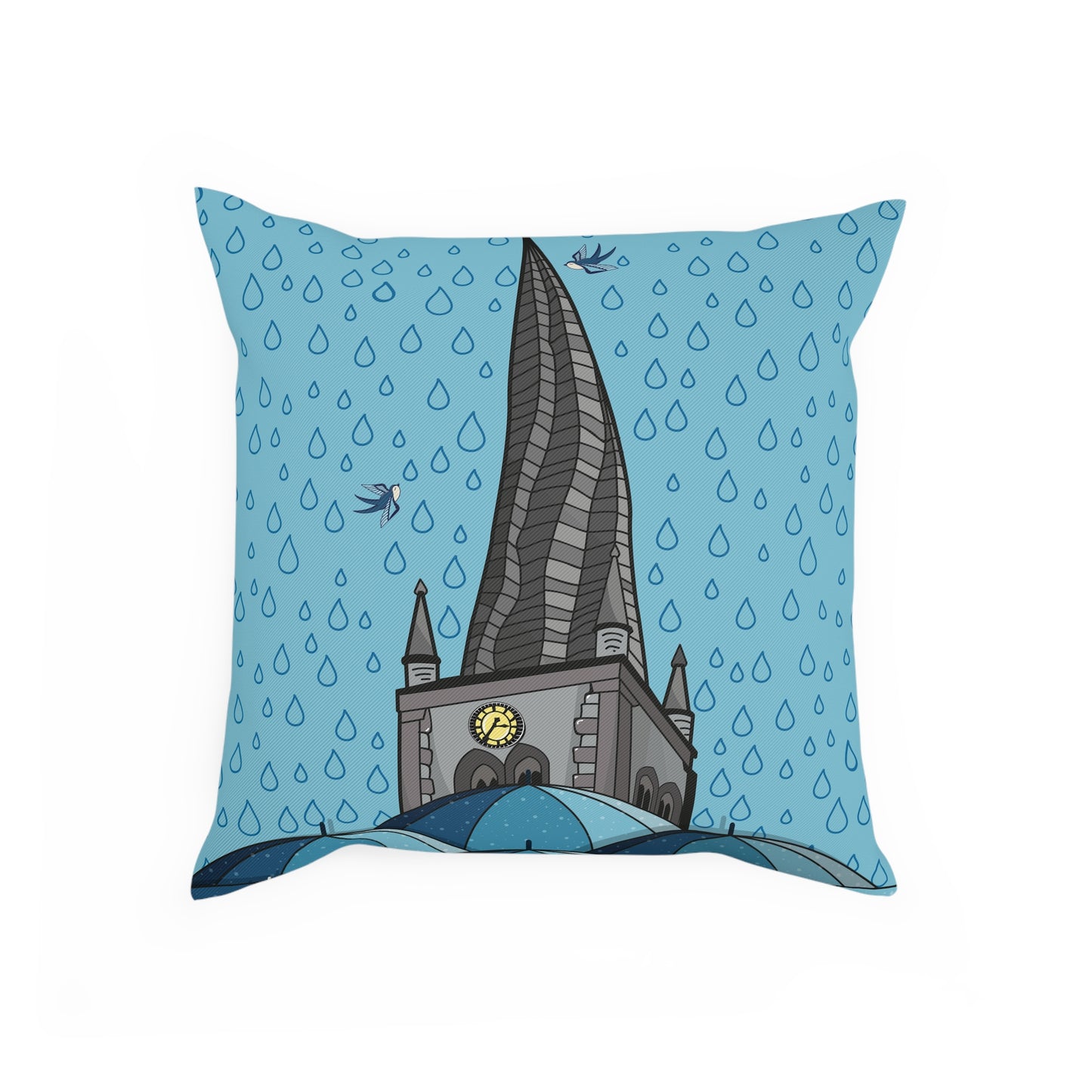 Crooked Spire Cushion